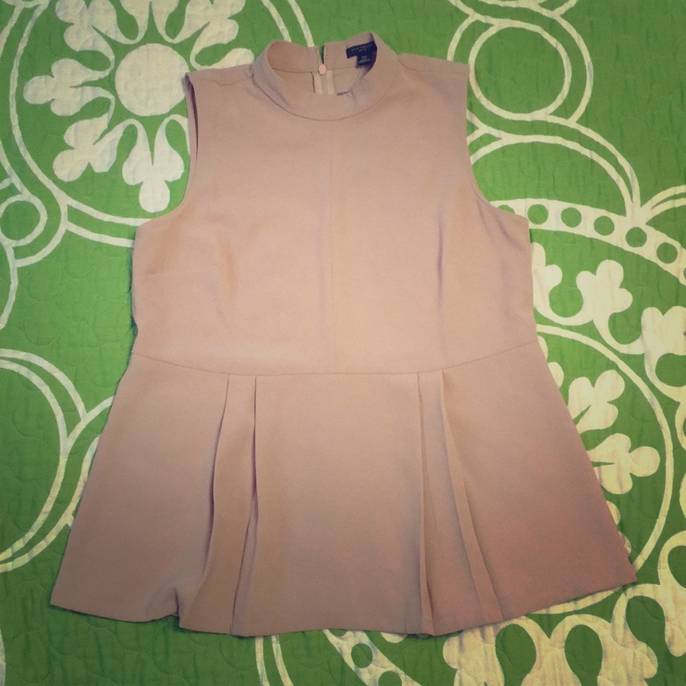 Ann Taylor High-neck Blouse